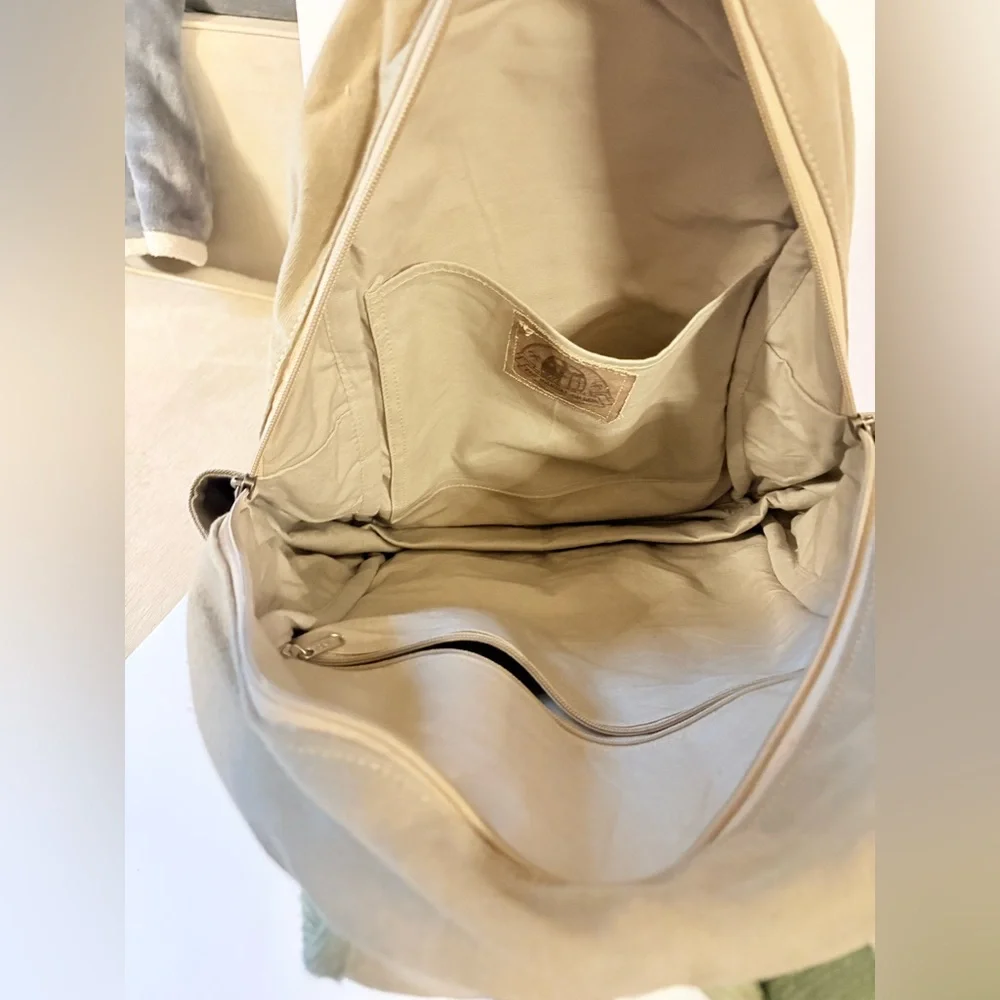 The Barrel Shack Nelson Backpack Handmade Distressed Canvas Rugged Military